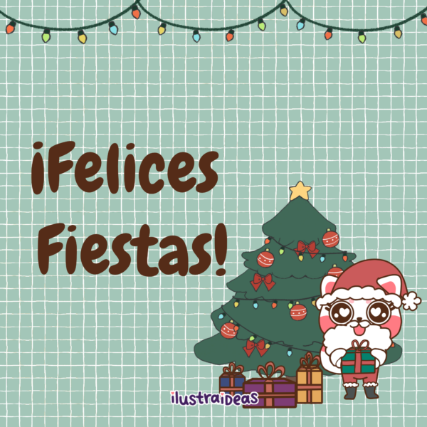 Crea una adorable tarjeta de navidad con Haru