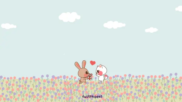 Wallpaper Haru y Aki